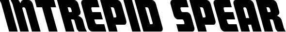 Intrepid Spear Font