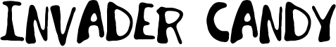 Invader Candy Font