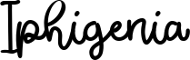 Iphigenia Font