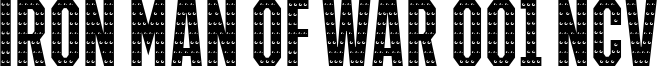 IRON MAN OF WAR 001B NCV.ttf