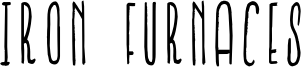 Iron Furnaces Font