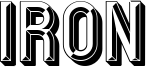 Iron Font