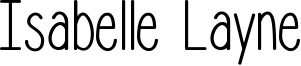 Isabelle Layne Bold.ttf