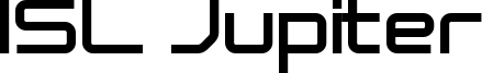 ISL Jupiter Font