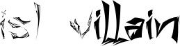 ISL Villain Font