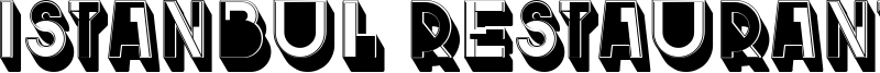 Istanbul Restaurant Font