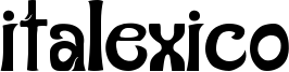 Italexico Font