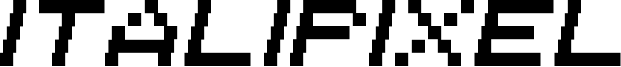 Italipixel Font