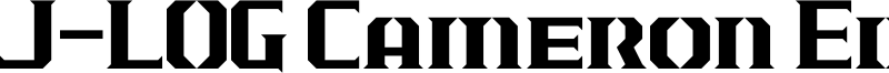 J-LOG Cameron Edge Small Caps.otf