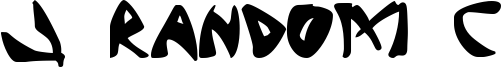 J Random C Font