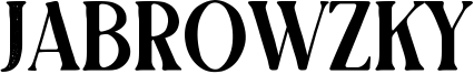 Jabrowzky Font