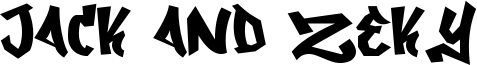 Jack and Zeky Font