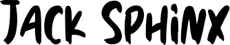 Jack Sphinx Font