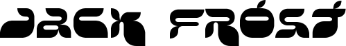 Jack Frost Font