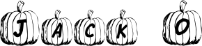 Jack O Font