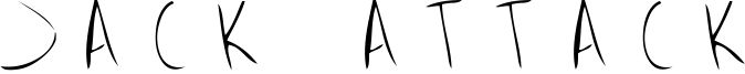 Jack Attack Font