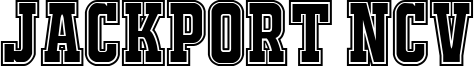 Jackport NCV Font