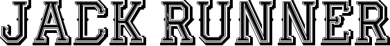 Jack Runner Font
