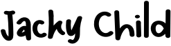 Jacky Child Font