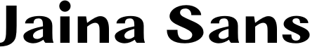 Jaina Sans Font