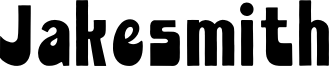 Jakesmith Font