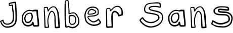Janber Sans Font