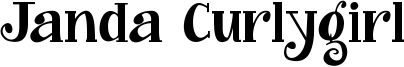 Janda Curlygirl Font