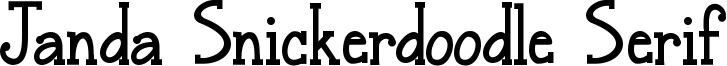 JandaSnickerdoodleSerifBold.ttf