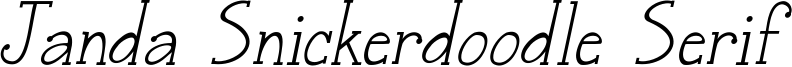 JandaSnickerdoodleSerifItalic.ttf