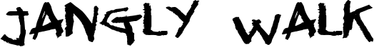 Jangly Walk Font