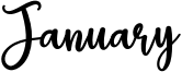 January Font