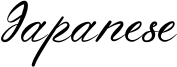 Japanese.otf