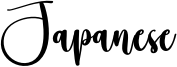Japanese Font