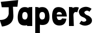 Japers Font