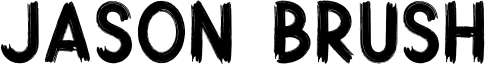 Jason Brush Font