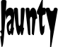 Jaunty Font