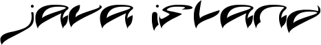 Java Island Font
