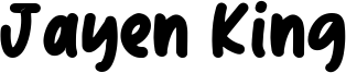 Jayen King Font
