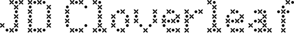 JD Cloverleaf Font