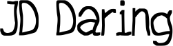 JD Daring Font