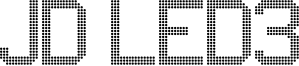 JD LED3 Font