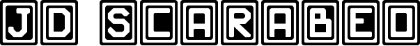 JD Scarabeo Font