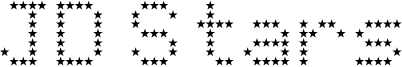 JD Stars Font