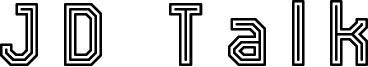 JD Talk Font