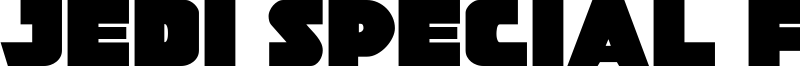 Jedi Special Forces Font