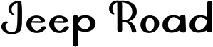 Jeep Road Font