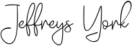 Jeffreys York Font