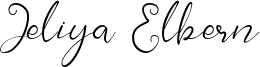 Jeliya Elbern Font