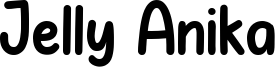 Jelly Anika Font