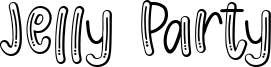 Jelly Party Font